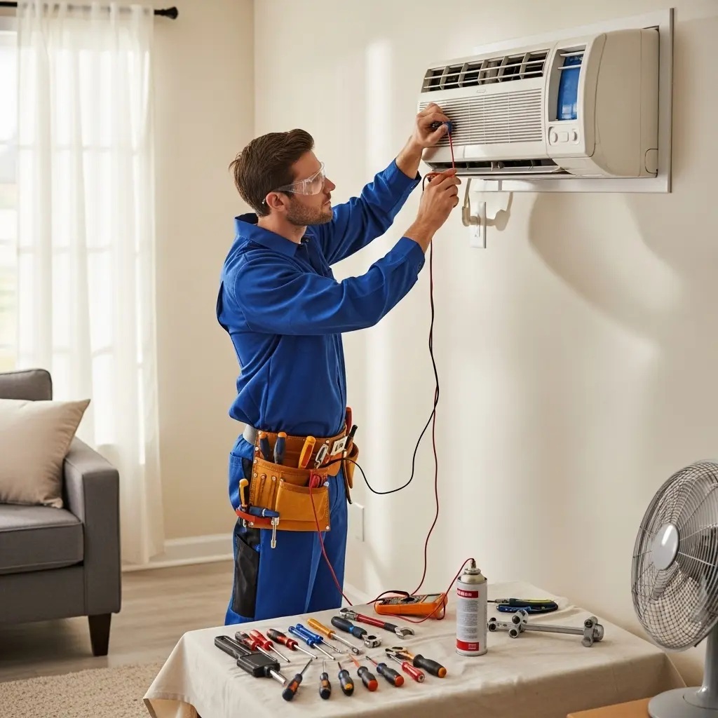 Ankara Beko Beko klima gaz dolumu ve bakım – Enerji verimliliği artırıldı. - Teknik servis örneği